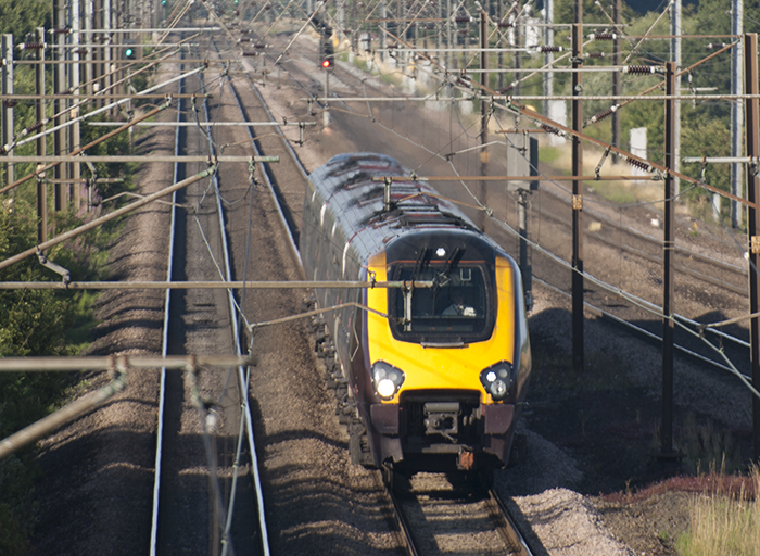 A southbound Voyager near York