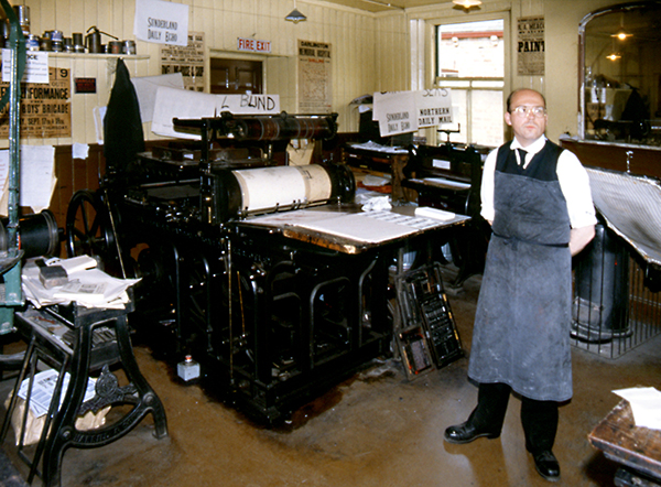 Traditional printing gear